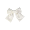 LARGE BOW SATIN BARRETTE