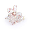 MINI BUTTERFLY SHINY PAINT SPLATTER CLIP