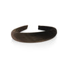 VELVET COVERED MINI PUFF HAIRBAND