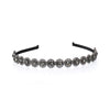 FLOWER STONE CRYSTAL HAIRBAND