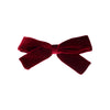 SHORT VELVET BOW