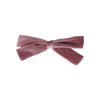 SHORT VELVET BOW