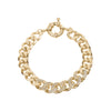 CUBAN LINK BRACELET CRYSTALS