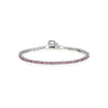 THIN TENNIS BRACELET SILVER