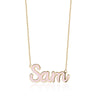 PERSONALIZED ENAMEL NECKLACE