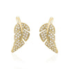 LEAF PAVE STUD