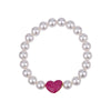 HEART SWAROVSKI PEARL BRACELETS