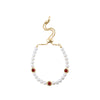 RUBY ROUND FRESH WATER PEARLS NECKLACE