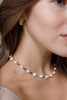 COLOR BEADS AND PEARLS NECKLACE