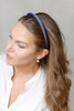 THIN SATIN ELEVATED HAIRBAND