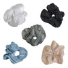 LIGHT ORGANZA SCRUNCHIES  BUNDLE OF 5