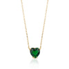 HEART SOLITAIRE NECKLACE